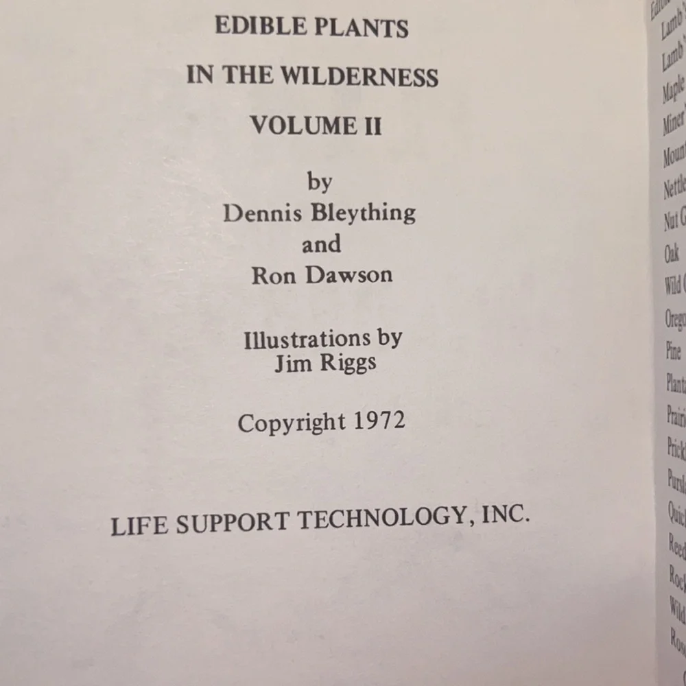 Wilderness Pocket n pak books for wilderness information - Picture 6 of 6